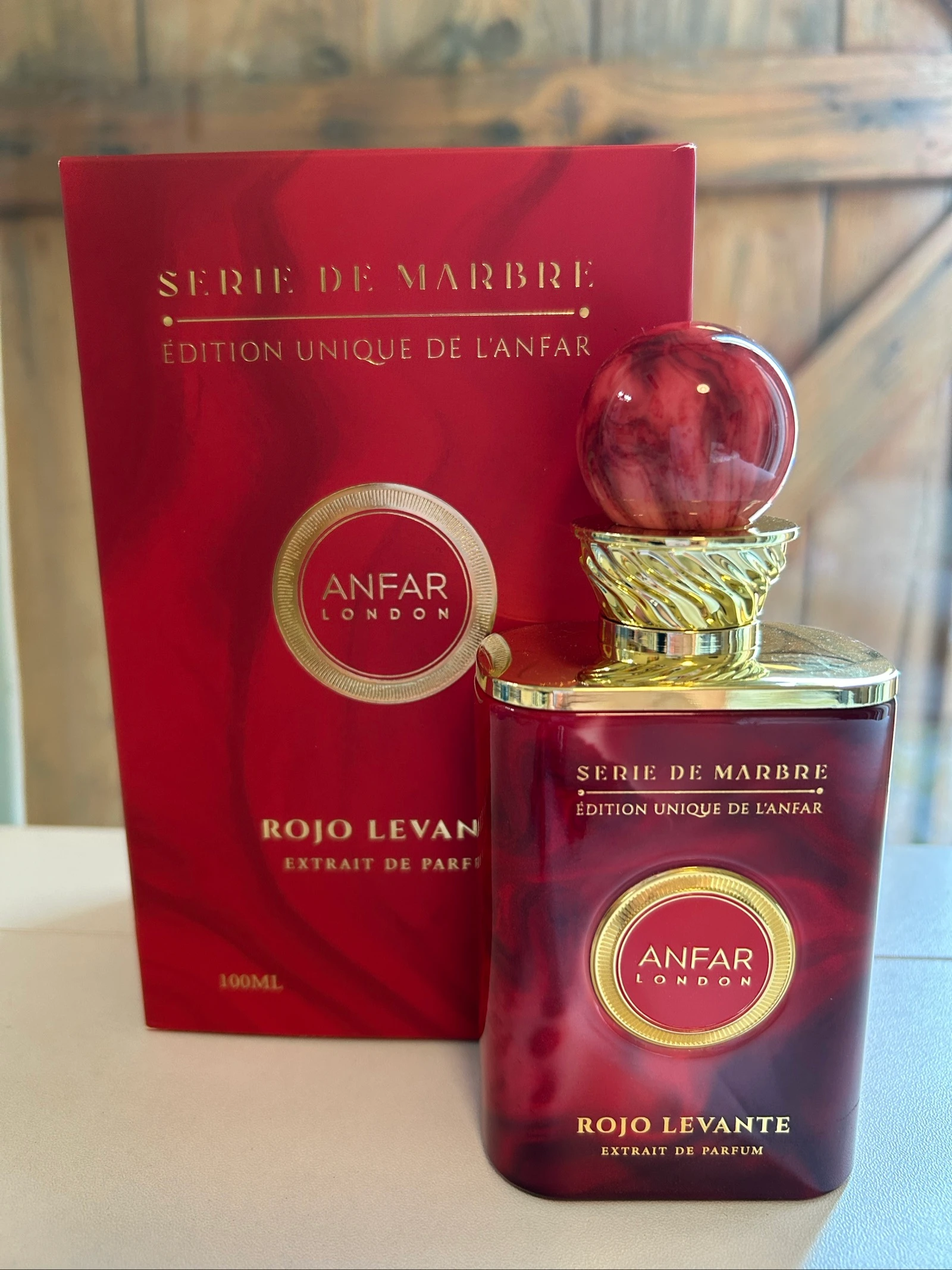 Extracto de perfume, Anfar London, Rojo Levante